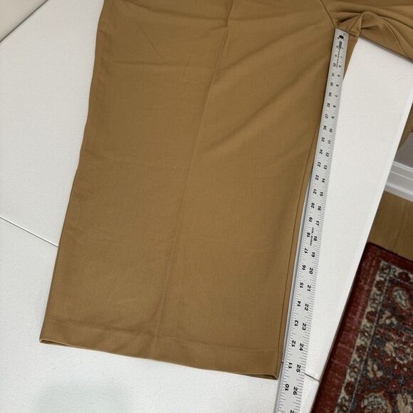 ASOS Design Womens Dress Pants 24 Brown Curve Tailored Barrel Trouser Academia - Picture 5 of 13